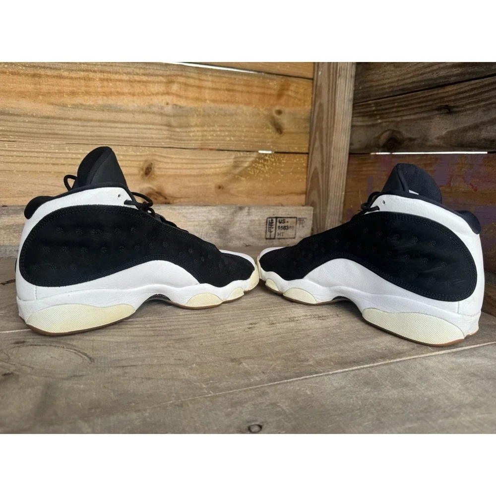 Size‎ 7Y - Jordan 13 Retro GG  Mid City of Flight Black White (439358-021)